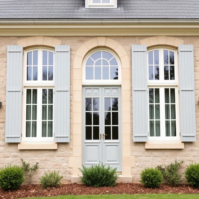 French style window installation